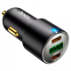 АЗП Hoco NZ6 45W 3A 1USB-A+2USB-C black PLS-00-00098803