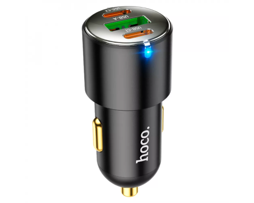АЗП Hoco NZ6 45W 3A 1USB-A+2USB-C black PLS-00-00098803