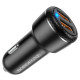 Автомобільний зарядний пристрій BOROFONE BZ17 Core dual port QC3.0 car charger set(Type-C) 18W