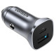 Автомобільний зарядний пристрій UGREEN CD130 Dual USB Car Charger (Space Gray) (UGR-30780)