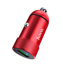 Автомобільний зарядний пристрій HOCO Z32 Speed Up single port QC3.0 car charger Red