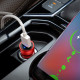 Автомобільний зарядний пристрій HOCO Z32 Speed Up single port QC3.0 car charger Red