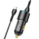 Автомобільний зарядний пристрій HOCO NZ6 PD45W 3-port(2C1A) car charger set(Type-C to Type-C) Black