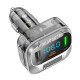 АЗП з FM-модулятором HOCO E75 Bravery PD30W+QC3.0 car BT FM transmitter Jazz Black