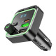 АЗП з FM-модулятором BOROFONE BC53 Highway PD20W+QC3.0 car BT FM transmitter 18W Black (6941991108457)