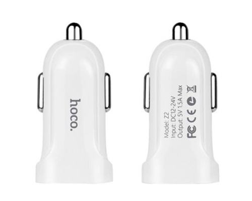 АЗП Hoco Z2 7.5W 1.5A 1USB-A white PLS-00-00051403