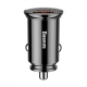 АЗП Baseus Circular Plastic 30W 3A 1USB-A+1USB-C black PLS-00-00042069