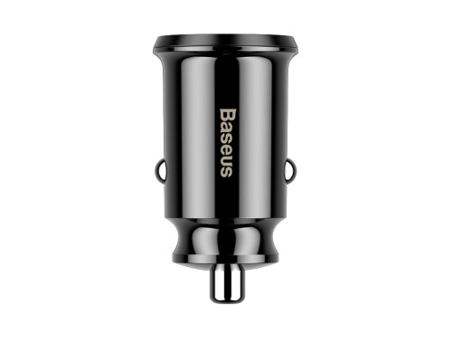 Автомобільний зарядний пристрій Baseus Grain Car Charger 3.1A Black