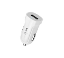 Автомобільний зарядний пристрій HOCO Z2 single-port car charger White