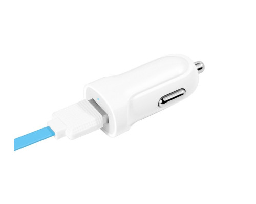 Автомобільний зарядний пристрій HOCO Z2 single-port car charger White