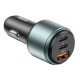 Автомобільний зарядний пристрій HOCO NZ9 Galloper 95W three-port(2C1A) car charger Black