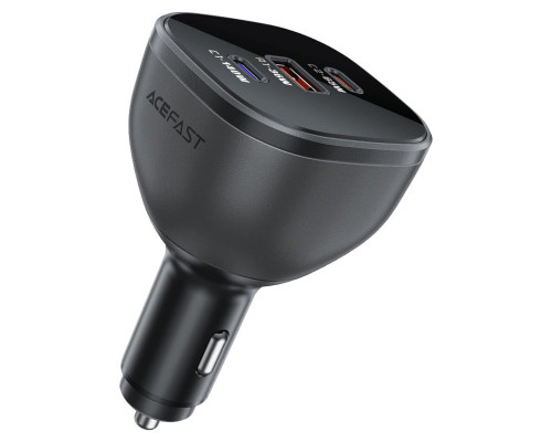 Автомобільний зарядний пристрій ACEFAST B14 165W (2*USB-C+USB-A) 3-port car charger Black