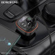 АЗП з FM-модулятором BOROFONE BC59 Heroic car BT FM transmitter Black (6941991117312)
