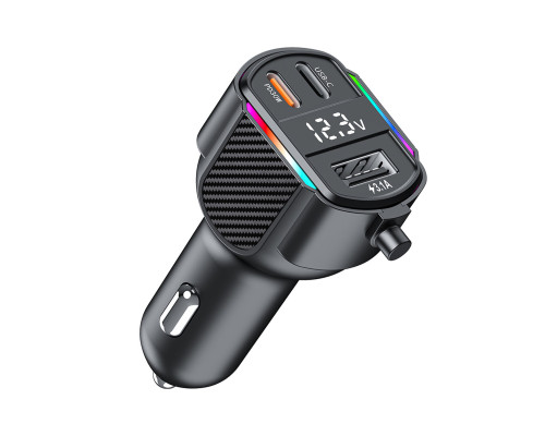 АЗП з FM-модулятором WUW-C220 Black (6972573337408)