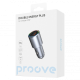АЗП Proove Double Energy Plus 53W 3A 1USB-A+1USB-C metal gray PLS-00-00112582