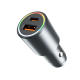 АЗП Proove Double Energy Plus 53W 3A 1USB-A+1USB-C metal gray PLS-00-00112582