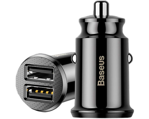 АЗП Baseus Grain15W 3.1A 2USB-A black PLS-00-00053164