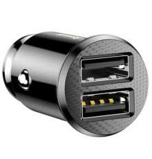 Автомобільний зарядний пристрій Baseus Grain Car Charger 3.1A White