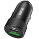 Автомобільний зарядний пристрій HOCO Z32B Speed up PD20W+QC3.0 car charger Black