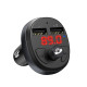АЗП з FM-модулятором HOCO E41 In-car audio wireless FM transmitter Black (6931474706782)