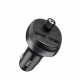 АЗП з FM-модулятором HOCO E41 In-car audio wireless FM transmitter Black (6931474706782)