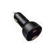 Автомобільний зарядний пристрій Baseus Superme Digital Display PPS Dual Quick Charger Car Charger Black (TZCCZX-01)