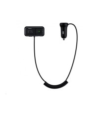 АЗП з FM-модулятором Baseus T Shaped S-16 Car Bluetooth MP3 Player Black
