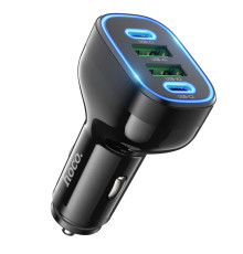 Автомобільний зарядний пристрій HOCO NZ11 Guide PD72W(2C2A) car charger Black