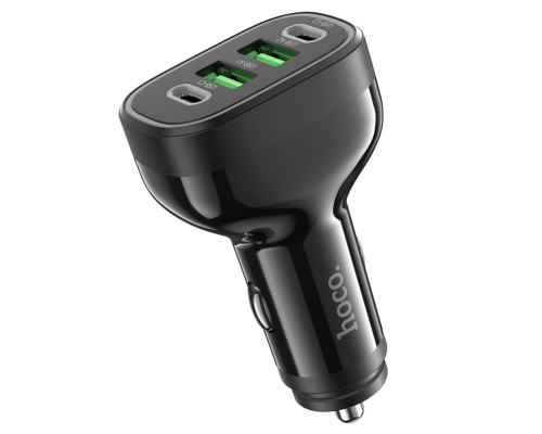 Автомобільний зарядний пристрій HOCO NZ11 Guide PD72W(2C2A) car charger Black