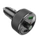 АЗП з FM-модулятором HOCO E82 Guerrero PD30W+QC3.0 car BT FM transmitter Black (6942007620642)