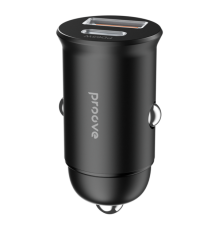 АЗП Proove Tiny Power Pro 65W 3A 1USB-A+1USB-C black PLS-00-00112584