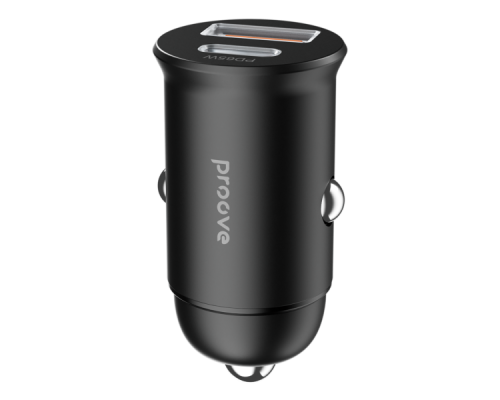 АЗП Proove Tiny Power Pro 65W 3A 1USB-A+1USB-C black PLS-00-00112584