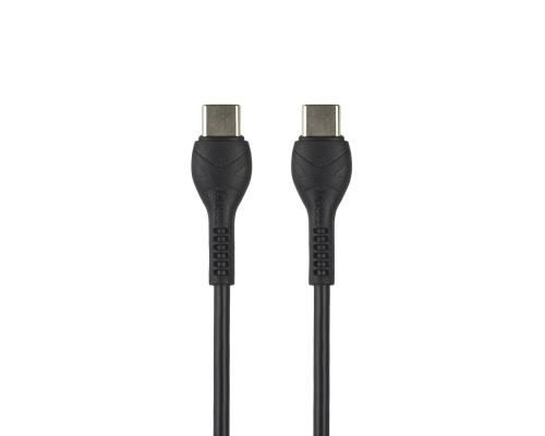 АЗП Hoco NZ5 30W 3A USB-A+USB-C з кабелем C-C black PLS-00-00090520
