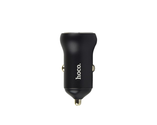 АЗП Hoco NZ5 30W 3A USB-A+USB-C з кабелем C-C black PLS-00-00090520