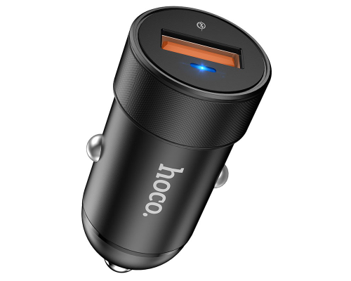 АЗП Hoco Z32A Flash Power 18W 4A 1USB-A black PLS-00-00036541