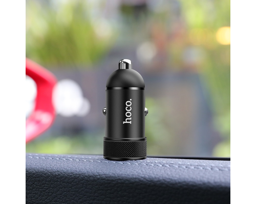 АЗП Hoco Z32A Flash Power 18W 4A 1USB-A black PLS-00-00036541