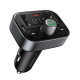 АЗП з FM-модулятором Baseus S-09 Pro Series Car FM Transmitter Cluster Black