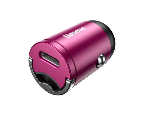 Автомобільний зарядний пристрій Baseus Tiny Star Mini Quick Charge Car Charger USB Port 30W Pink