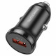 Автомобільний зарядний пристрій BOROFONE BZ18 single port QC3.0 car charger 18W Black