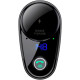 АЗП з FM-модулятор Baseus S-06 Car Bluetooth MP3 Player Black