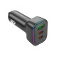 Автомобільний зарядний пристрій BOROFONE BZ28C Trophie PD60W(2C1A) car charger Black