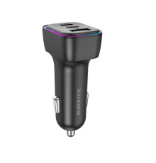 Автомобільний зарядний пристрій BOROFONE BZ28C Trophie PD60W(2C1A) car charger Black