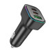 Автомобільний зарядний пристрій BOROFONE BZ28C Trophie PD60W(2C1A) car charger Black