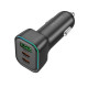 Автомобільний зарядний пристрій BOROFONE BZ28C Trophie PD60W(2C1A) car charger Black