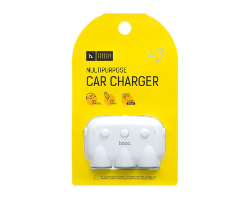 АЗП Hoco C1 3.1A white PLS-00-00040336