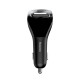 АЗП з FM-модулятор Baseus Streamer F40 AUX wireless MP3 car charger Black