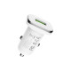 Автомобільний зарядний пристрій BOROFONE BZ12A single port QC3.0 with Micro-USB cable 18W White