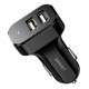 АЗП Usams US-CC087 C13 2.1A Dual USB Car Charger Black