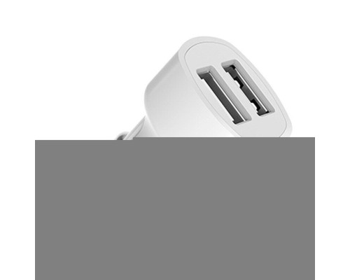 АЗП Hoco Z2A two-port car charger 2USB 2.4A White