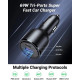 Автомобільний зарядний пристрій UGREEN CD239 Car Charger 69W Max (Black) (UGR-20467)